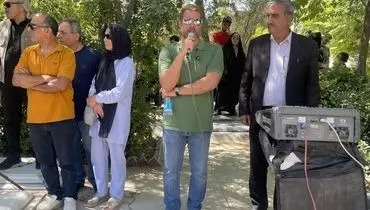ادای احترام به جاودانه‌های هنر در قطعه هنرمندان+ تصاویر