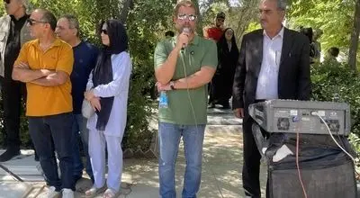 ادای احترام به جاودانه‌های هنر در قطعه هنرمندان+ تصاویر