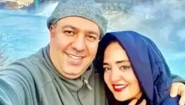 بوسه جنجالی علی اوجی و نرگس محمدی در جوکر + فیلم