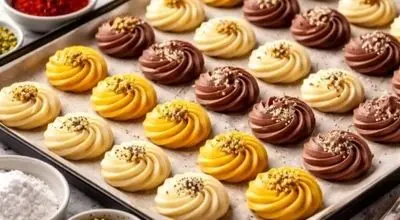 طرز تهیه شیرینی بهشتی خانگی؛ دستور ساده و نکات طلایی