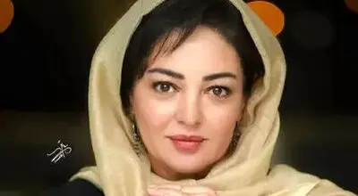 استایل جسورانه رزیتا غفاری؛ کلاه مشکی و تور تیره در آتلیه