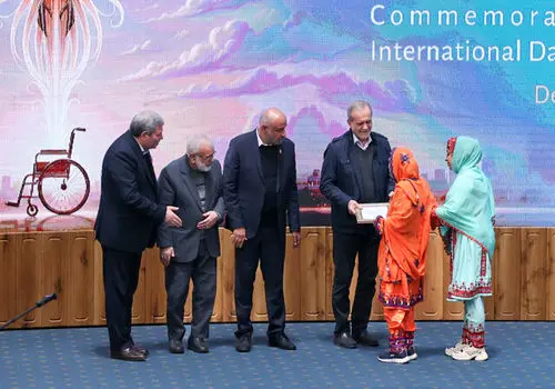 گرامیداشت روز جهانی افراد دارای معلولیت با حضور پزشکیان