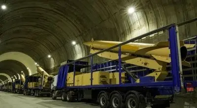 رونمایی از جدیدترین شهر موشکی سپاه پاسداران+فیلم