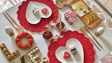 ایده‌های جذاب برای تزیین میز شام و میز غذای دونفره