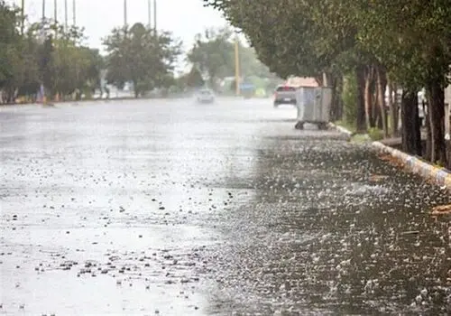 لحظه هولناک رانش زمین در جاده خوزستان +فیلم