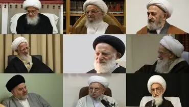 واکنش مراجع تقلید به شهادت رئیس جمهور