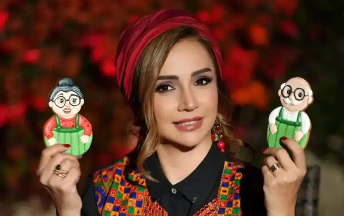 عکس های یلدایی جنجالی شبنم قلی خانی در کنار رشید کاکاوند و نیما رئیسی