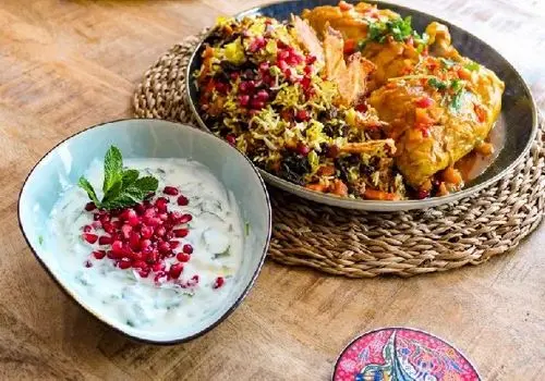 فوت‌وفن تهیه زرشک‌پلو با مرغ یلدایی