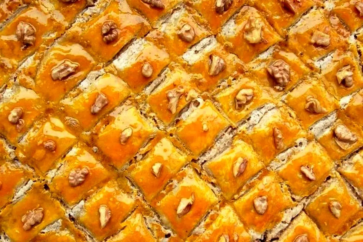 طرز تهیه باقلوا خانگی