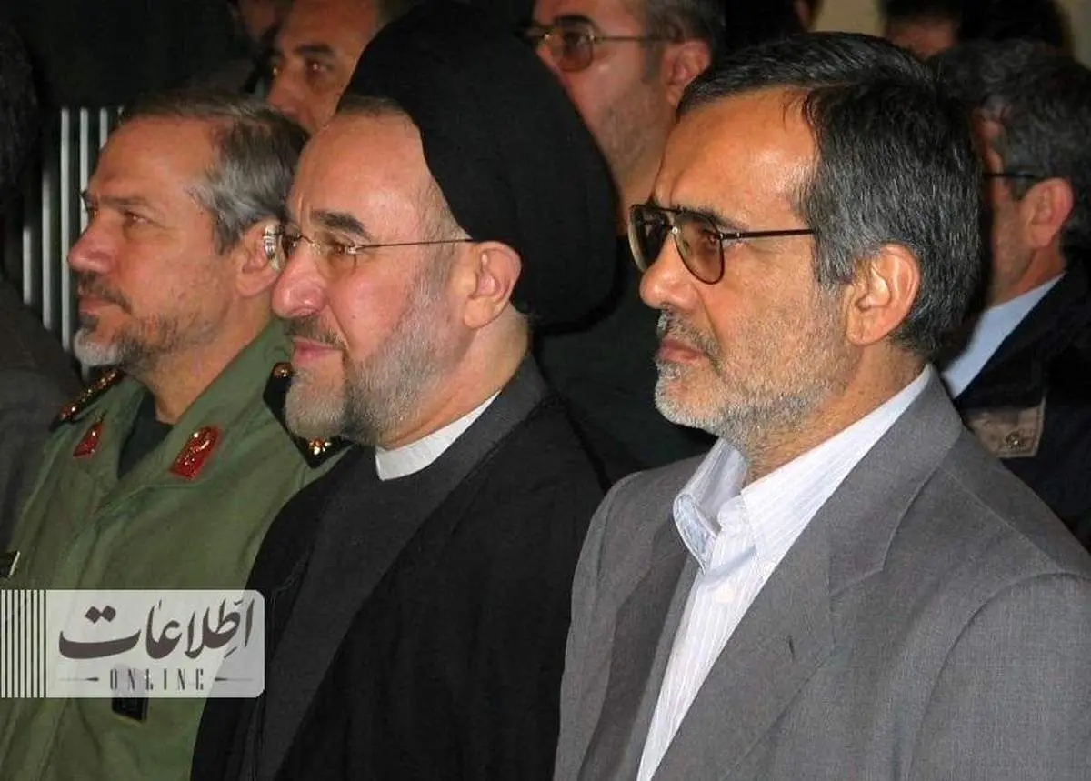  خاتمی، پزشکیان و سردار رحیم صفوی ۲۱ سال پیش+ عکس