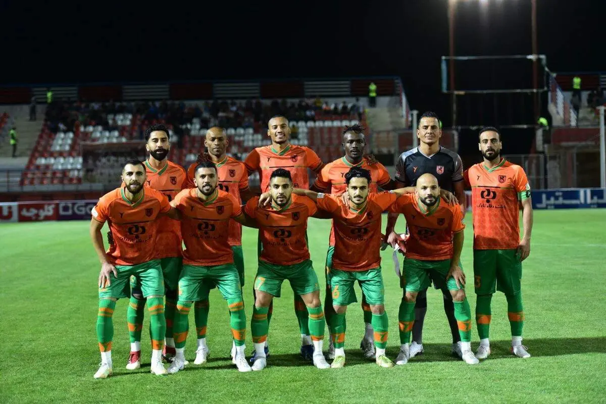 پوستر باشگاه مس رفسنجان برای دیدار با پرسپولیس