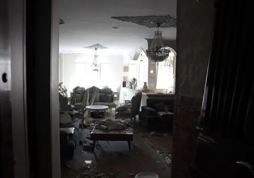 تصاویر دلخراش از حمله به محله عباس‌آباد تهران + عکس
