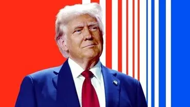 قابی 3 نفره از ترامپ در کنار مادر و پدرش