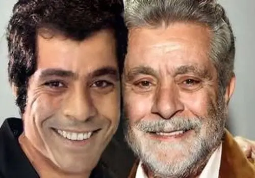 عکسی از دیدار محمدرضا گلزار با بهروز وثوقی