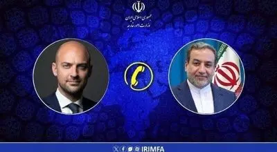گفتگوی تلفنی وزرای امور خارجه ایران و فرانسه | انتقاد عراقچی از کشورهای اروپایی