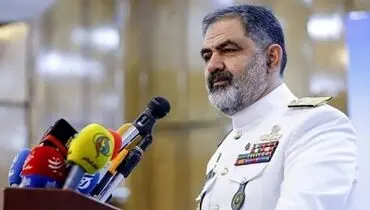 واکنش فرمانده نیروی دریایی ارتش به لفاظی‌های رئیس‌جمهور آمریکا + فیلم