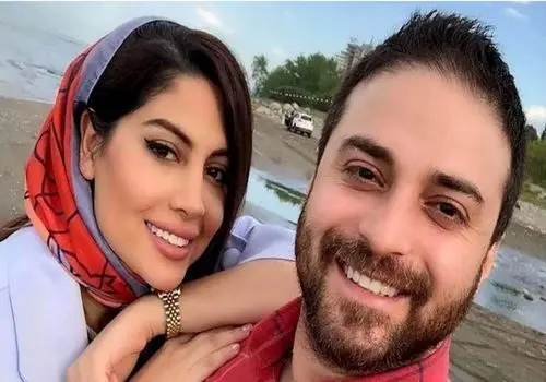 همسر خواننده محبوب با استایل جالب جلب توجه کرد