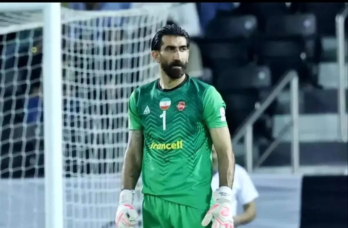 استوری علیرضا بیرانوند پیش از سفر به عربستان+عکس