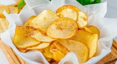 چیپس ترد خانگی با کمترین کالری؛ ترفند ساده بدون روغن
