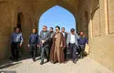 تصاویری از محمد خاتمی بر مزار پدرش