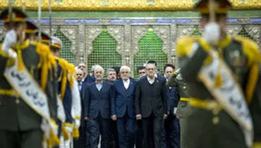 حضور هیات دولت در مرقد امام(ره) + تصاویر