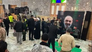 پیکر شهیدان سلامی و شانه‌ئی در حرم حضرت عبدالعظیم حسنی (ع) به خاک سپرده شد

