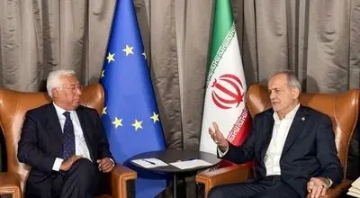 رئیس شورای اروپا پس از دیدار با پزشکیان در توییتر پستی منتشر کرد