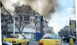 تصاویر وضعیت خیایان‌های مورد هدف حملات هوایی آمریکایی صهیونی در مناطق مختلف تهران + عکس
