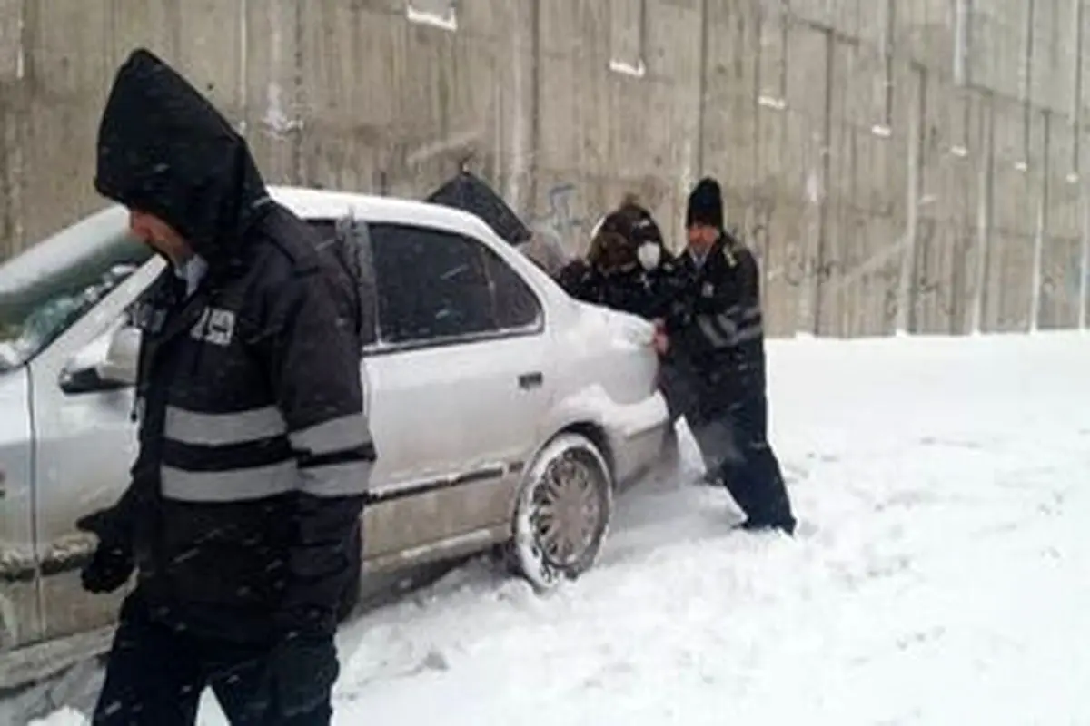 بارش برف در ۴ استان کشور