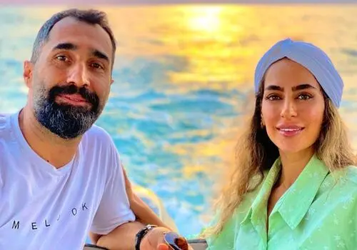 قاب عاشقانه زوج سینمایی در سفر به شیراز + عکس