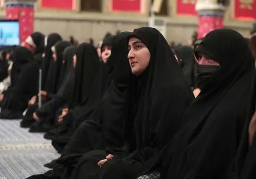 حضور دختر رئیس‌جمهور در منزل سردار حاجی‌زاده + فیلم
