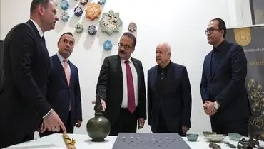 ترکیه ۵۵ اثر تاریخی متعلق به ایران را تحویل داد