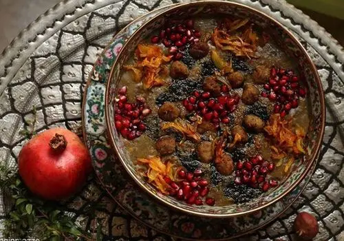 طرز تهیه آش انار خوشمزه و مجلس+ نکات طلایی