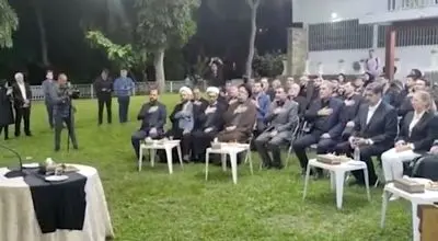 فیلمی دیده‌نشده از عزاداری مادورو و همسرش برای شهید رئیسی