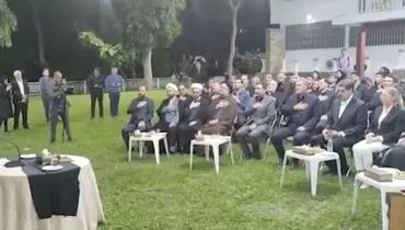 فیلمی دیده‌نشده از عزاداری مادورو و همسرش برای شهید رئیسی