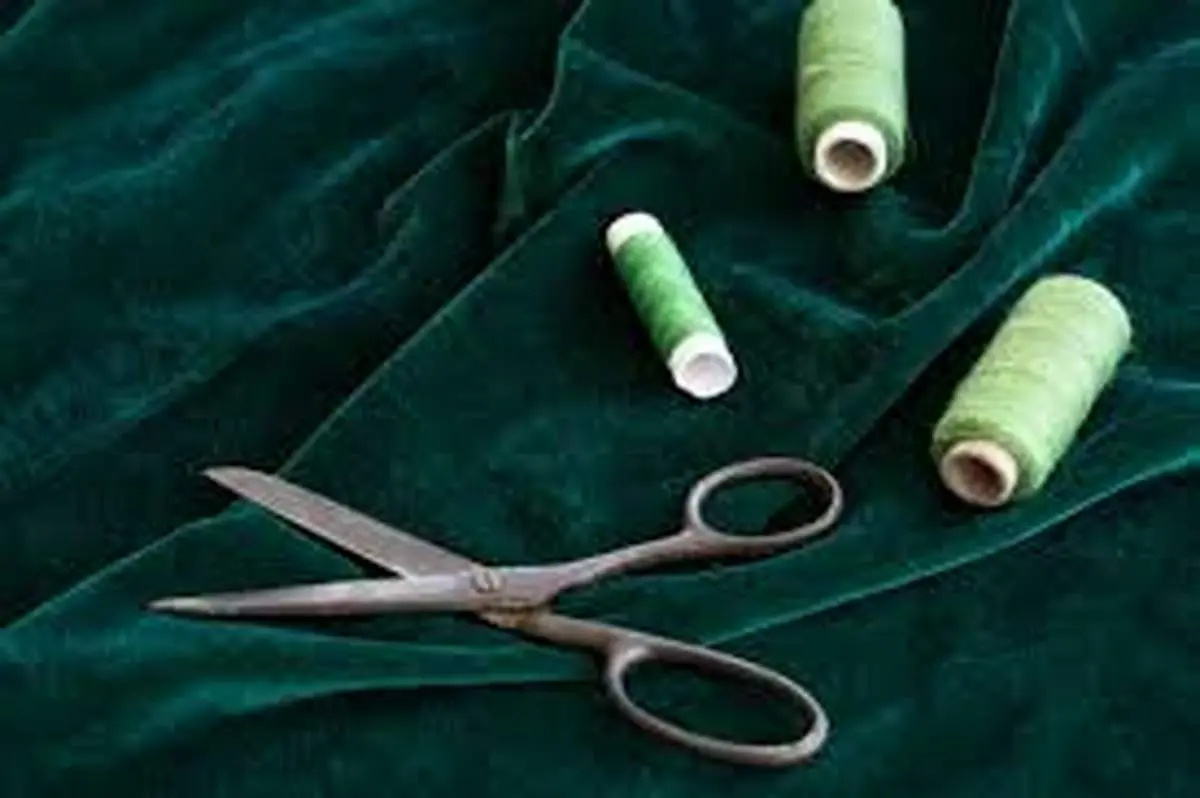 نکات برش و دوخت پارچه مخمل
