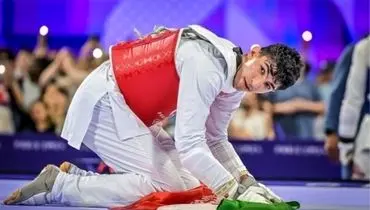 قهرمان المپیک تکواندو ایران را طلایی کرد/ آرین سلیمی قهرمان آسیا شد+فیلم