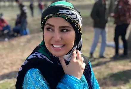 استایل شیک مرجانِ «نون خ» در اکران یک فیلم
