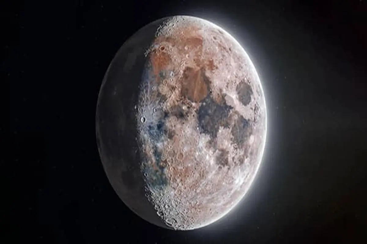 تصویری خیره کننده از ماه+ فیلم