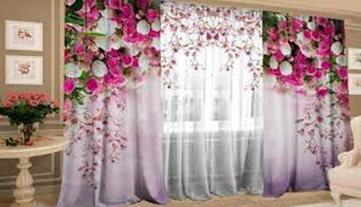 انتخاب پارچه ی مناسب برای پرده ی آشپزخانه
