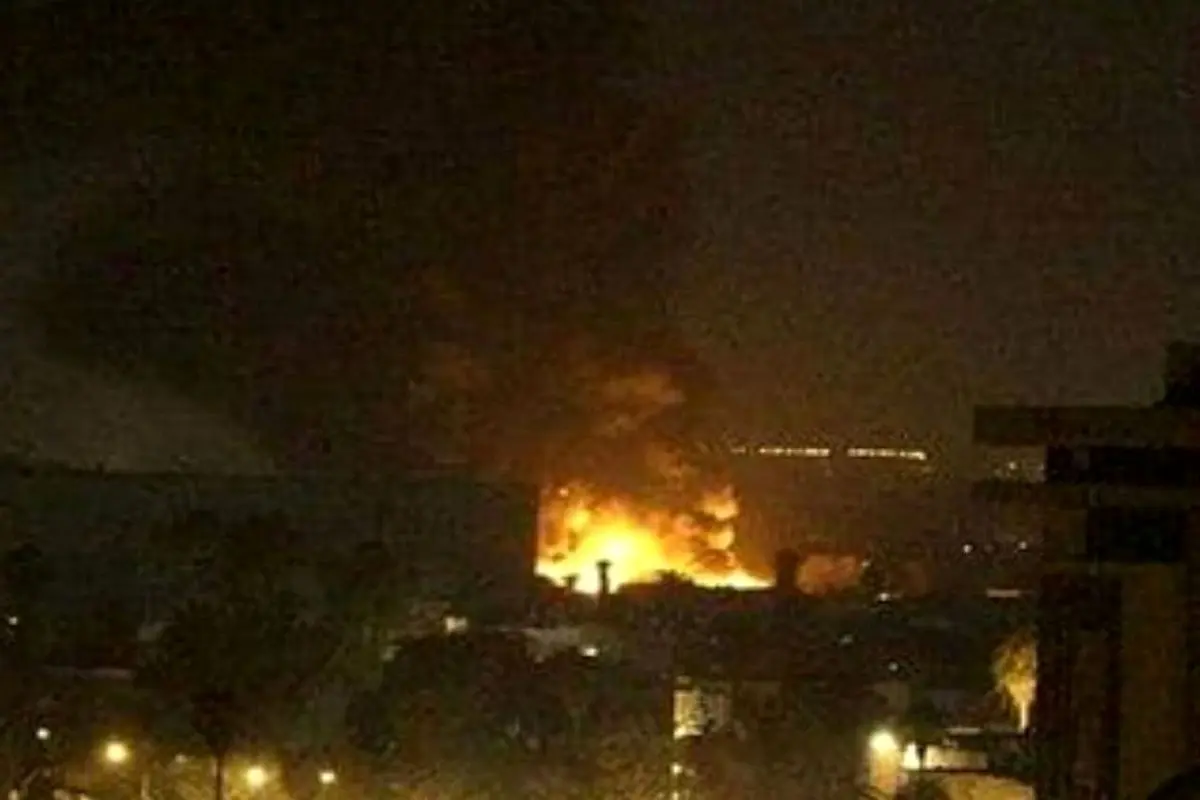 وقوع چند انفجار شدید در بغداد+ فیلم