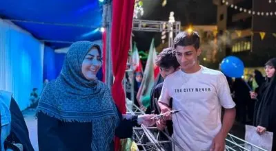 تصاویری متفاوت از پذیرایی المیرا شریفی‌مقدم در تجمع تهران + فیلم
