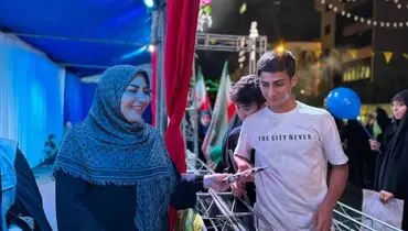 تصاویری متفاوت از پذیرایی المیرا شریفی‌مقدم در تجمع تهران + فیلم