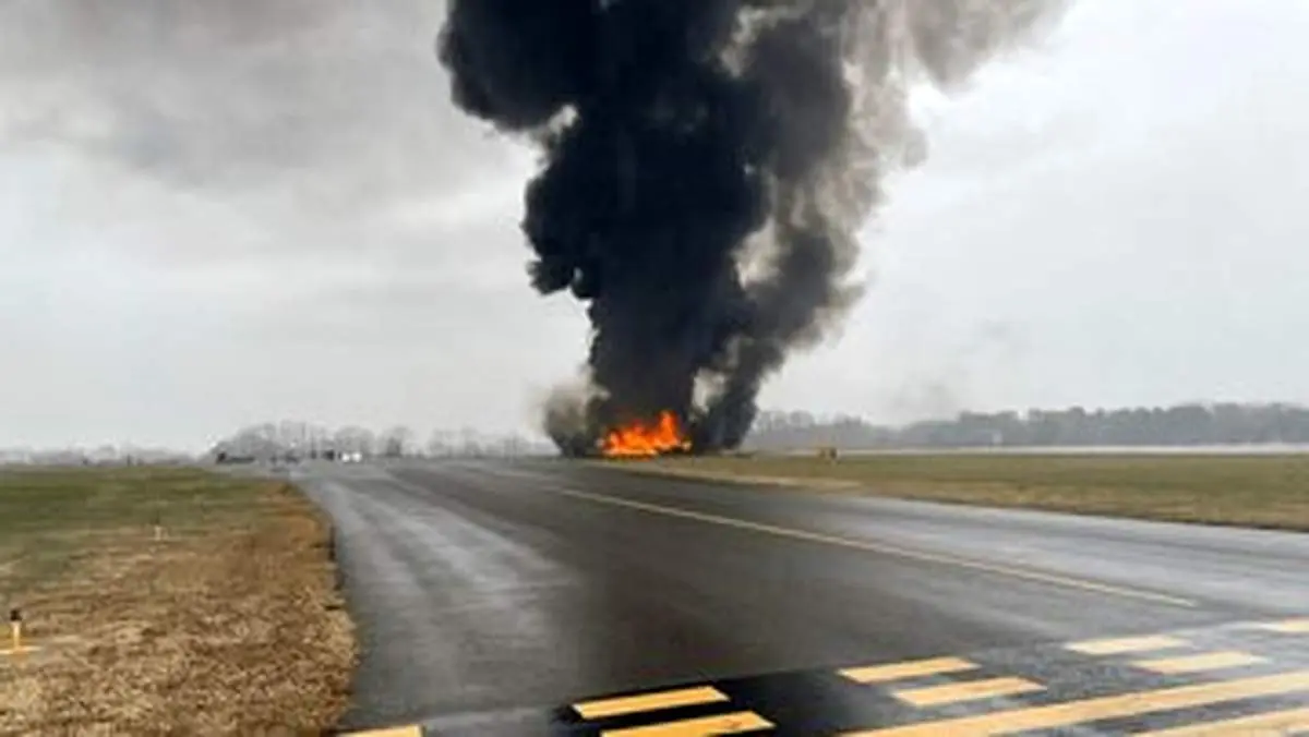 سقوط هواپیما در این منطقه قربانی گرفت