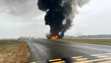 سقوط هواپیما در این منطقه قربانی گرفت