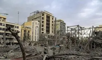  آثار حملات هوایی به مناطق مسکونی در ارومیه + عکس
