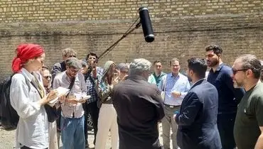 گزارش میدانی خبرنگاران بین‌المللی از خرابی‌های حمله رژیم صهیونیستی به زندان اوین
