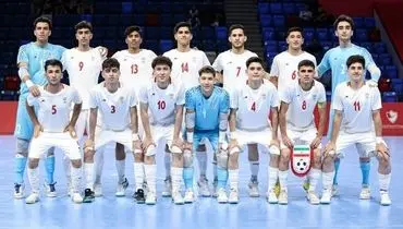 تحقیر عربستان با ۱۴ گل توسط پسران فوتسالیست ایران

