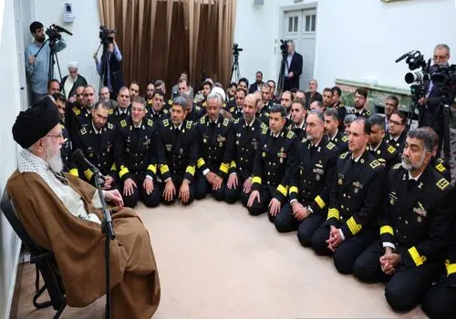 حضور رهبر انقلاب در مراسم عزاداری حضرت فاطمه زهرا (س) در حسینیه امام خمینی (ره) 