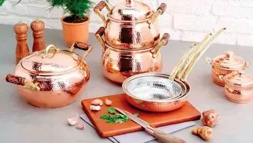 استفاده از ظروف مسی را به حداقل برسانید